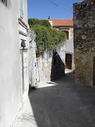 Hrn���sk� vesnice Margarites na ostrov� Kr�ta