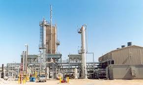 Jednotka pro obohacen� surov�ho helia na plynov�m poli Cliffside