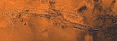 Valles Marineris na Marsu