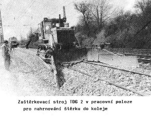 Za�t�rkovac� stroj TDG-2